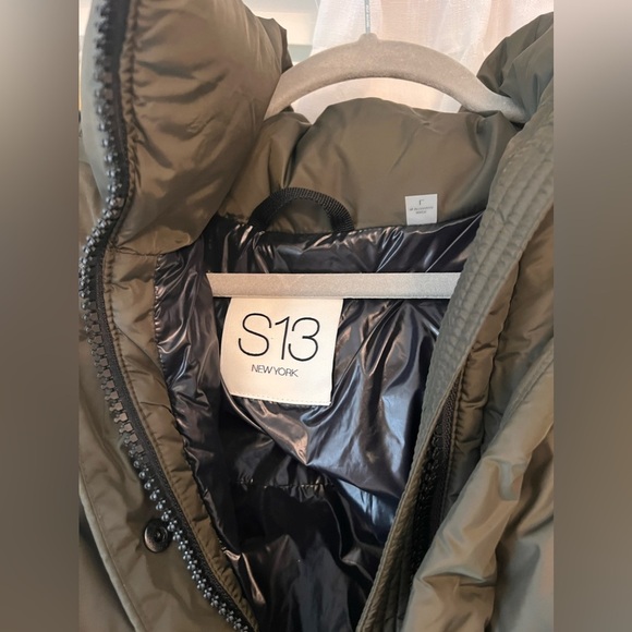 S13 karlie deep green parka jacket - Picture 6 of 7